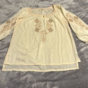Andree embroidered blouse